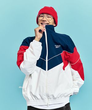 헤리티지 윈드 브레이커 v26 - 네이비:화이트