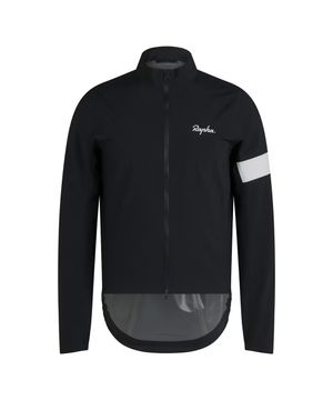 남성용 코어 레인 재킷 블랙