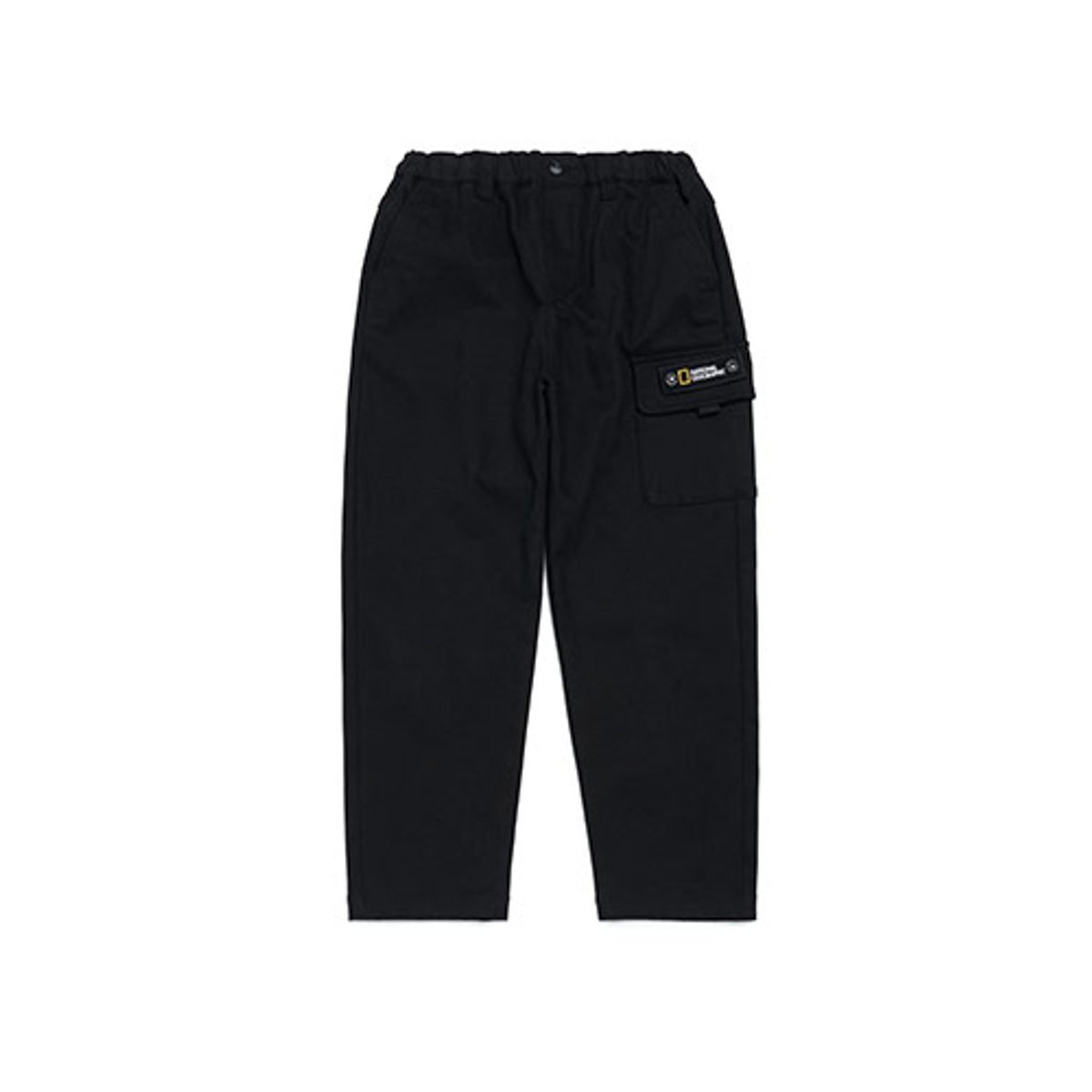 내셔널지오그래픽 키즈(NATIONAL GEOGRAPHIC KIDS) N214KPT050 카고 배기 기모 팬츠 CARBON BLACK