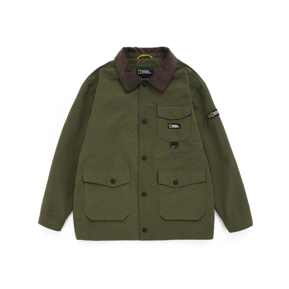 내셔널지오그래픽 키즈(NATIONAL GEOGRAPHIC KIDS) K223UJP040 클래식 점퍼 KHAKI