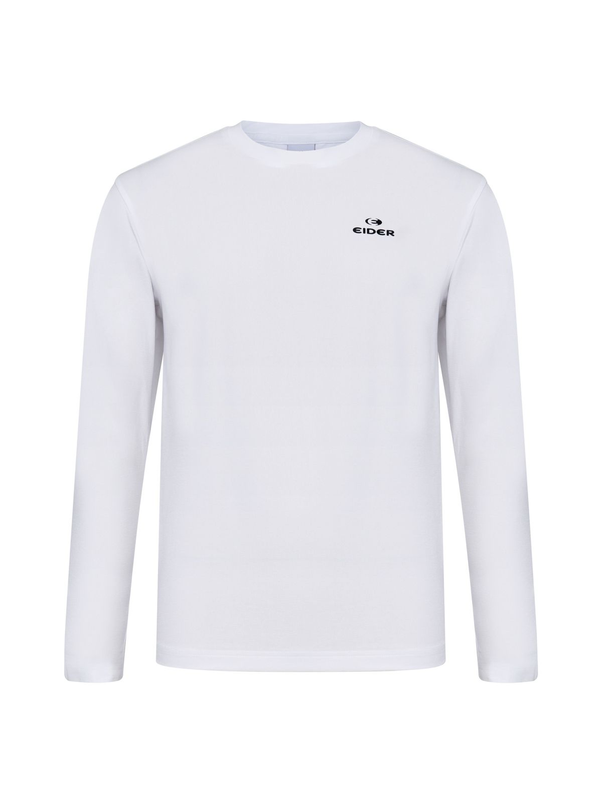 아이더(EIDER) POP 잠재권축 남성 긴팔 라운드 티셔츠_White