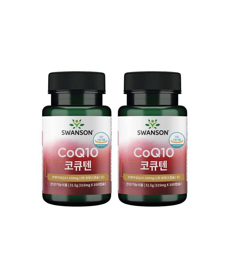코큐텐 100mg 100캡슐 x 2통 (200일분)