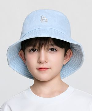 피그먼트 데님 워싱 버킷햇 LA (Ptn.Skyblue)