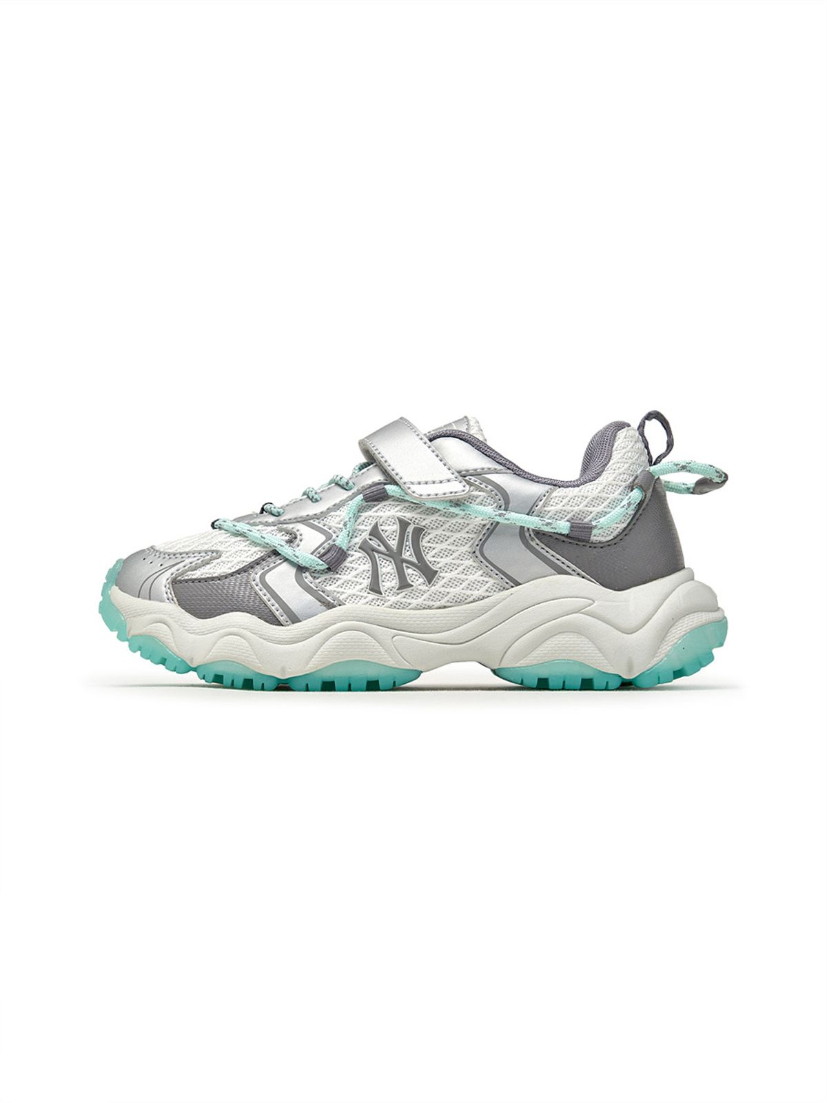 엠엘비 키즈(MLB KIDS) 카고 청키 레이스 주니어 NY (Silver)