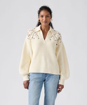 비앙카 크로셰 폴로 스웨터_0059W-0006