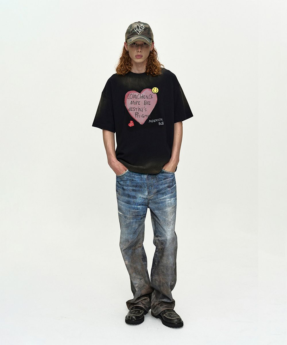 パンツ canyon clothing Printed denim MUSINSA | ANDERSSON BELL UNISEX FESTIVAL MUD PRINTED JEANS apa877u