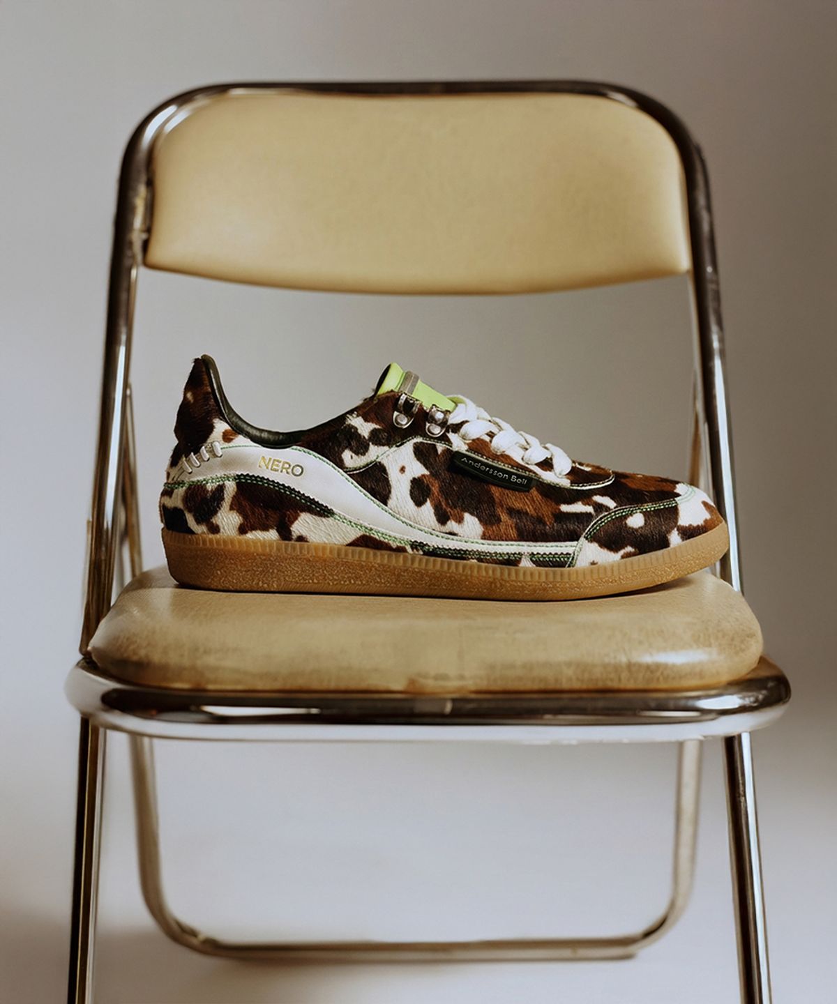앤더슨벨(ADSB ANDERSSON BELL) UNISEX NERO TRAINER aaa517u(WHITE/BROWN/GREEN)