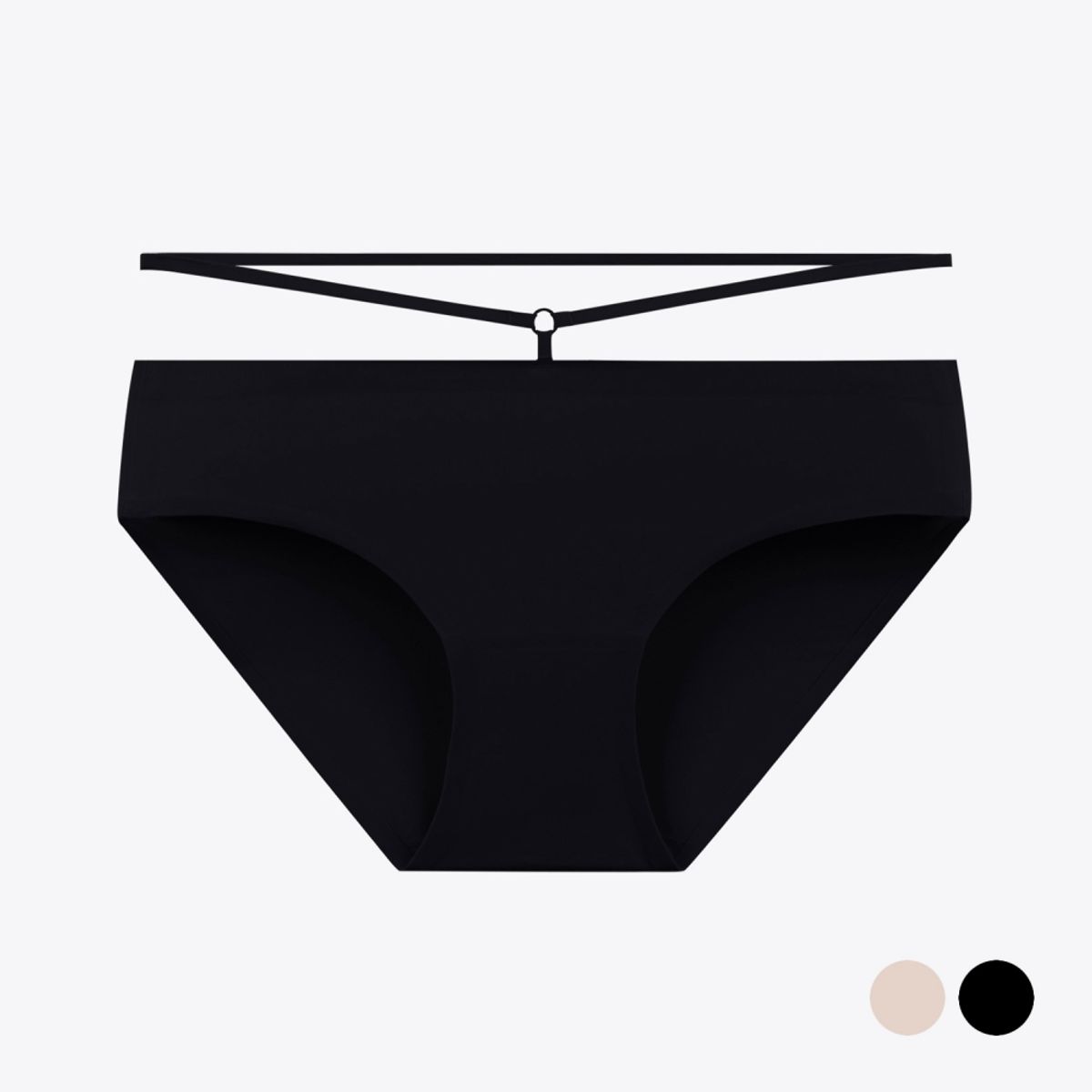 섹시쿠키(SEXY COOKIE) 퓨징 섹시 스트링 팬티_블랙