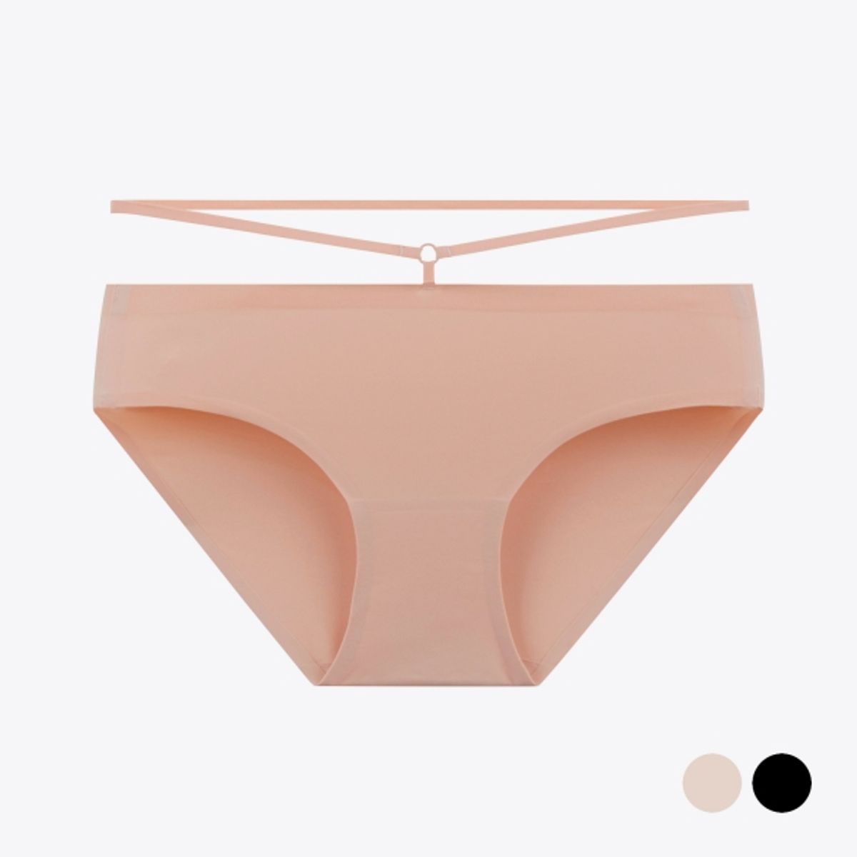 섹시쿠키(SEXY COOKIE) 퓨징 섹시 스트링 팬티_베이지