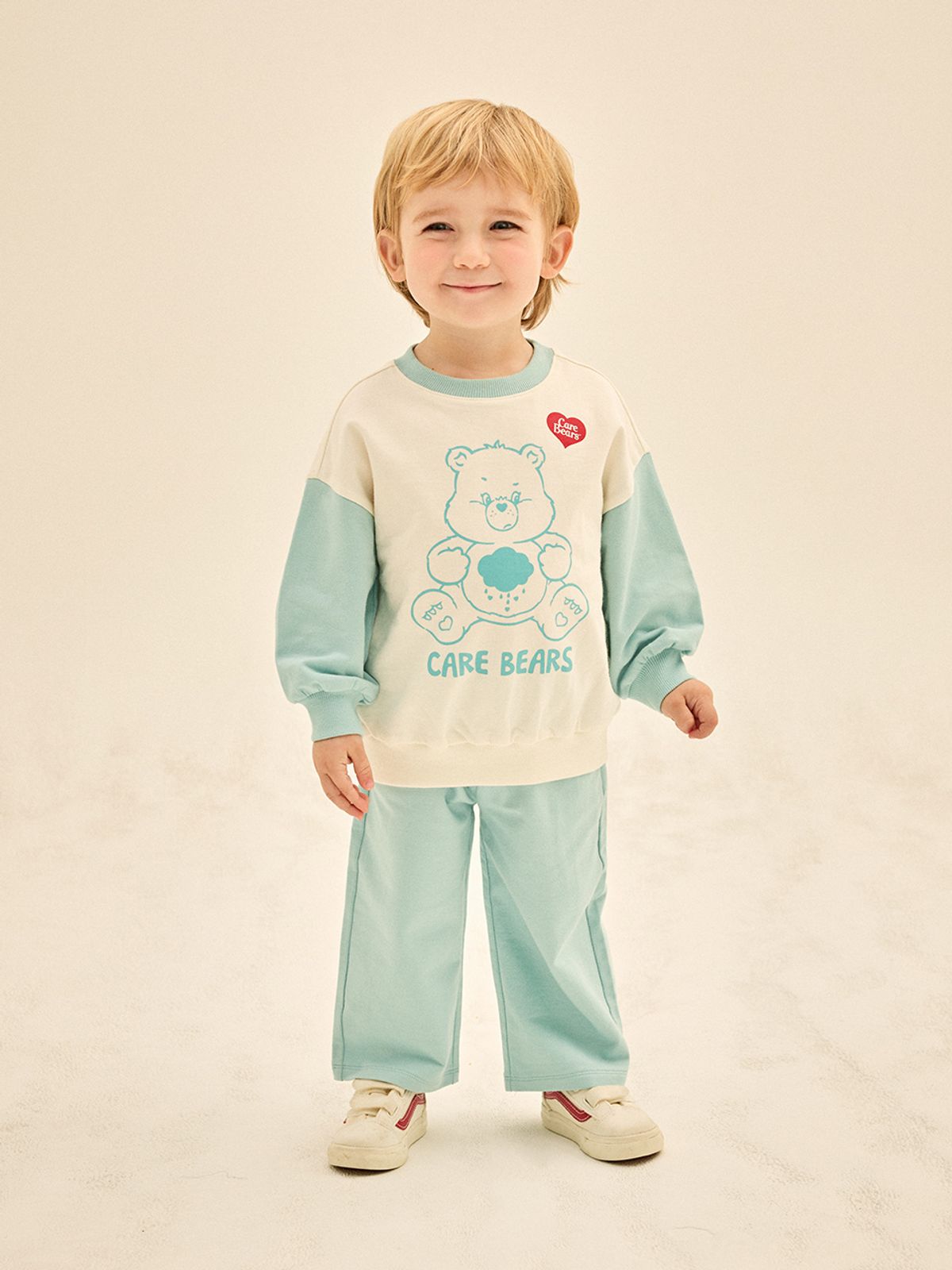 케어베어(CAREBEARS) 그럼피베어 9부 와이드 상하복