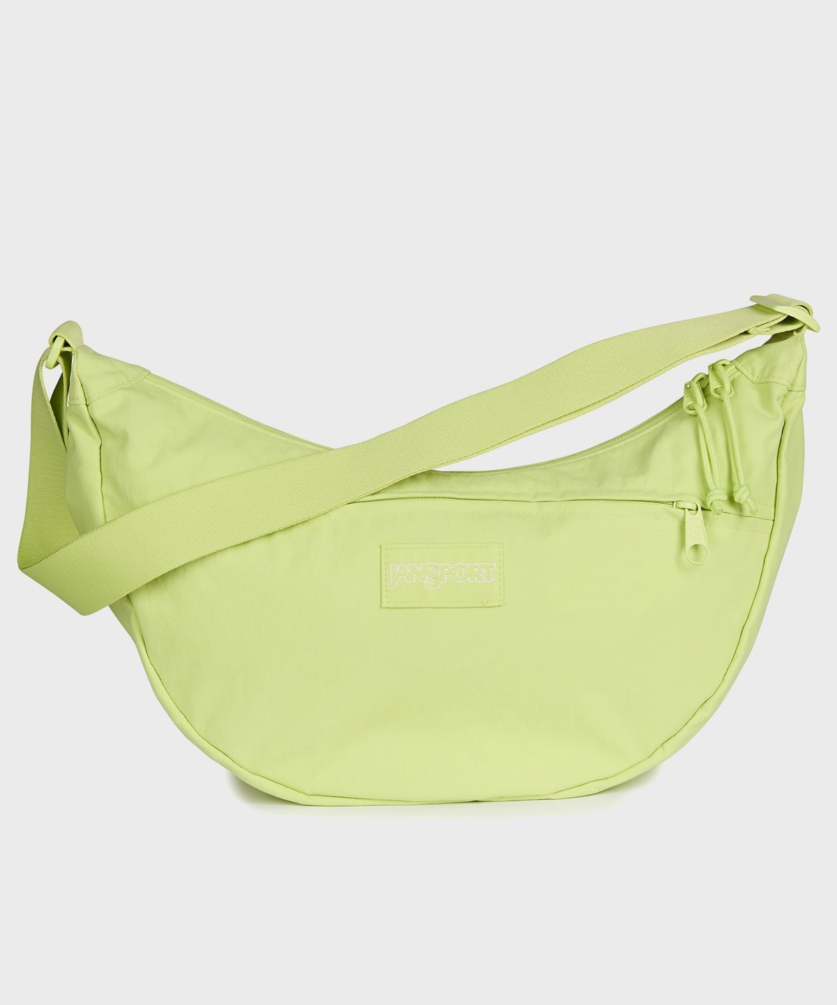 잔스포츠(JANSPORT) 언페이즈드 크로스바디 라지 SOFT NYLON LIME CITRON