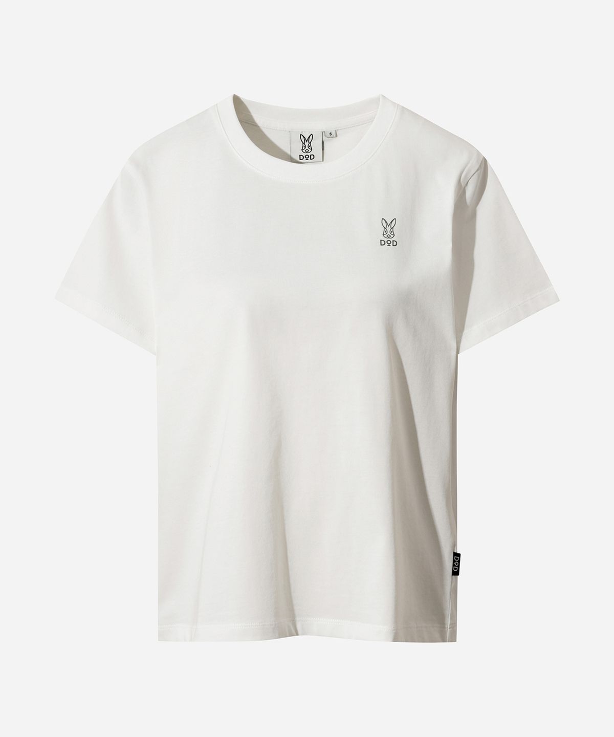 디오디(DOD) 여성) 에센셜 반팔 티셔츠(OFF WHITE 2)