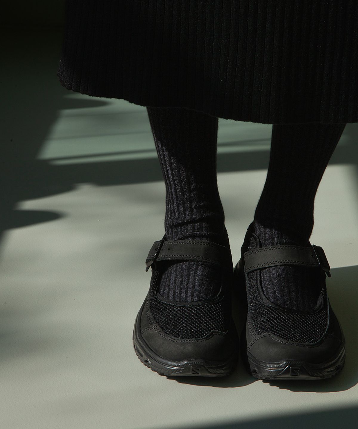 보타(VOTTA) W Mélange 0103 - Black/Gray