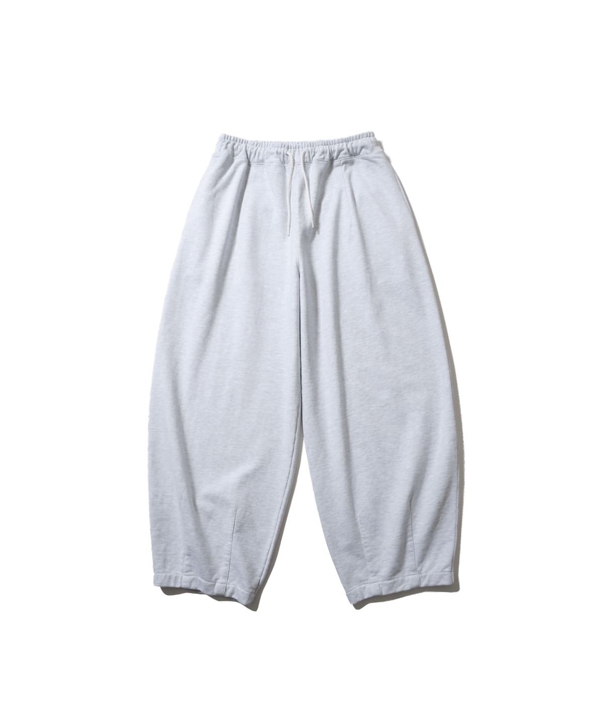 앵글런(ANGLAN) Steady Sweat Balloon Pants - White Melange