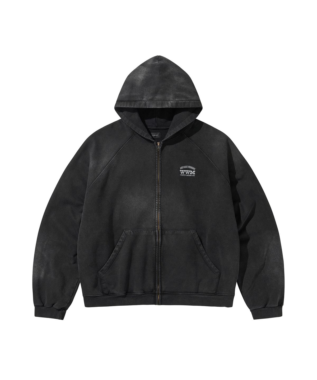 리베레(LIBERE) WWM ZIP-UP HOODY / BLACK