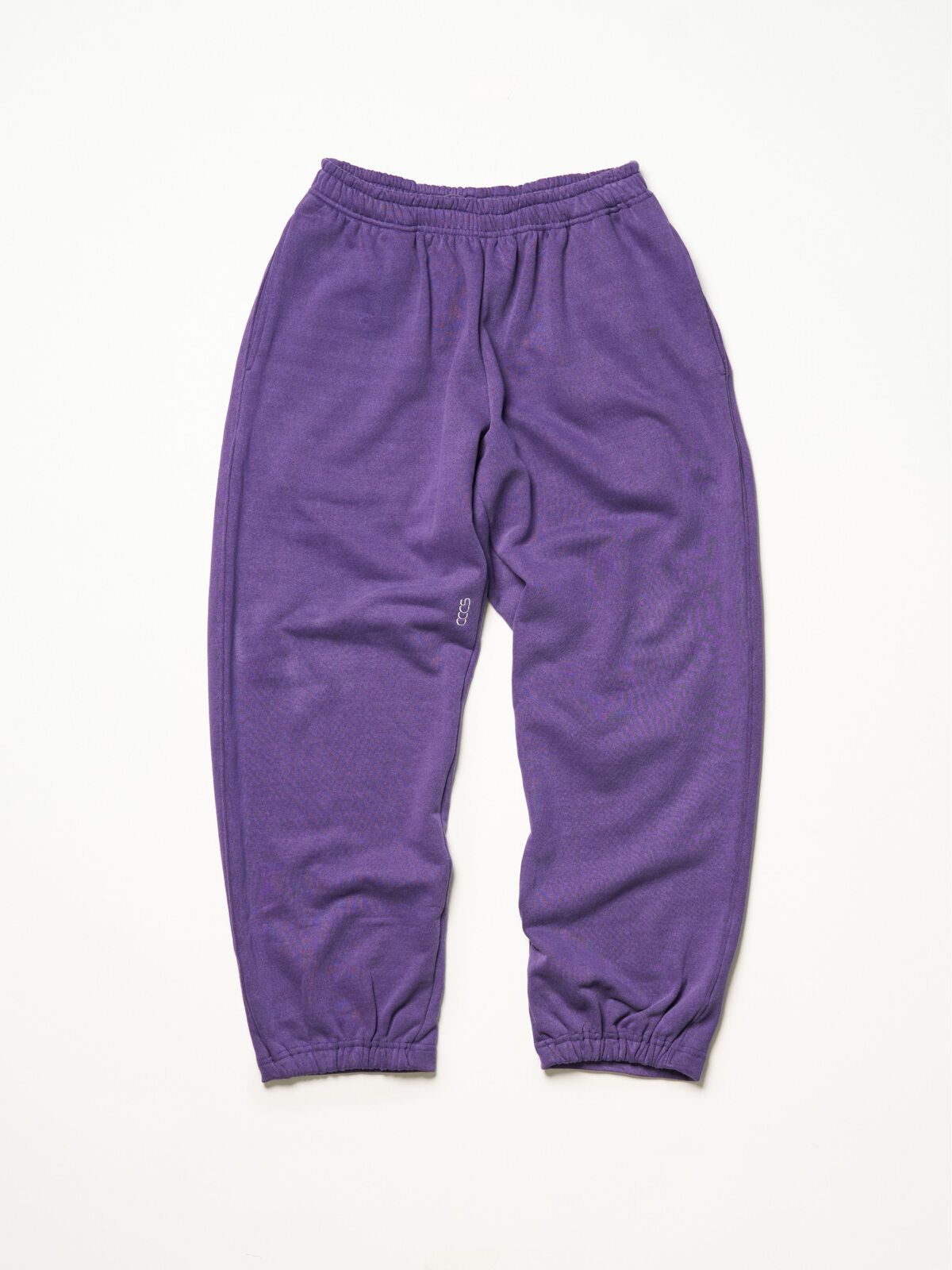 씨씨씨에스(CCCS) PURPLE BASIC LOGO SWEATPANTS