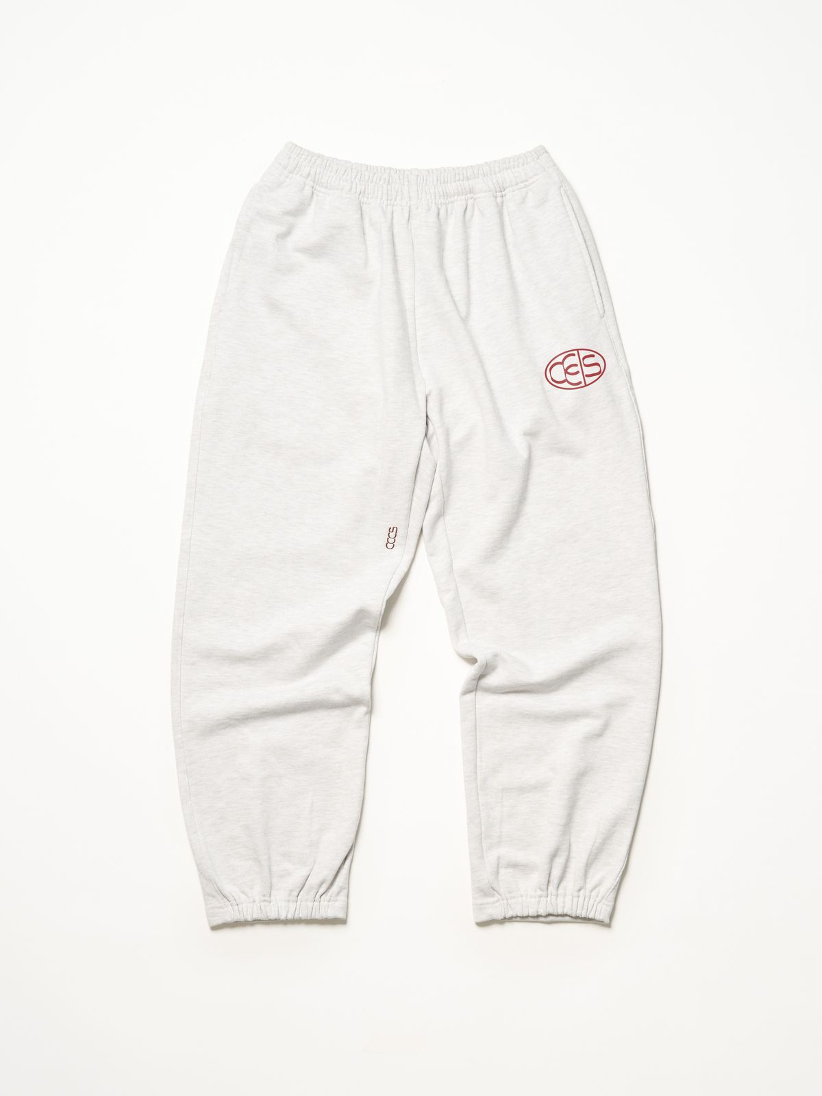 씨씨씨에스(CCCS) H.GREY BASIC LOGO SWEATPANTS