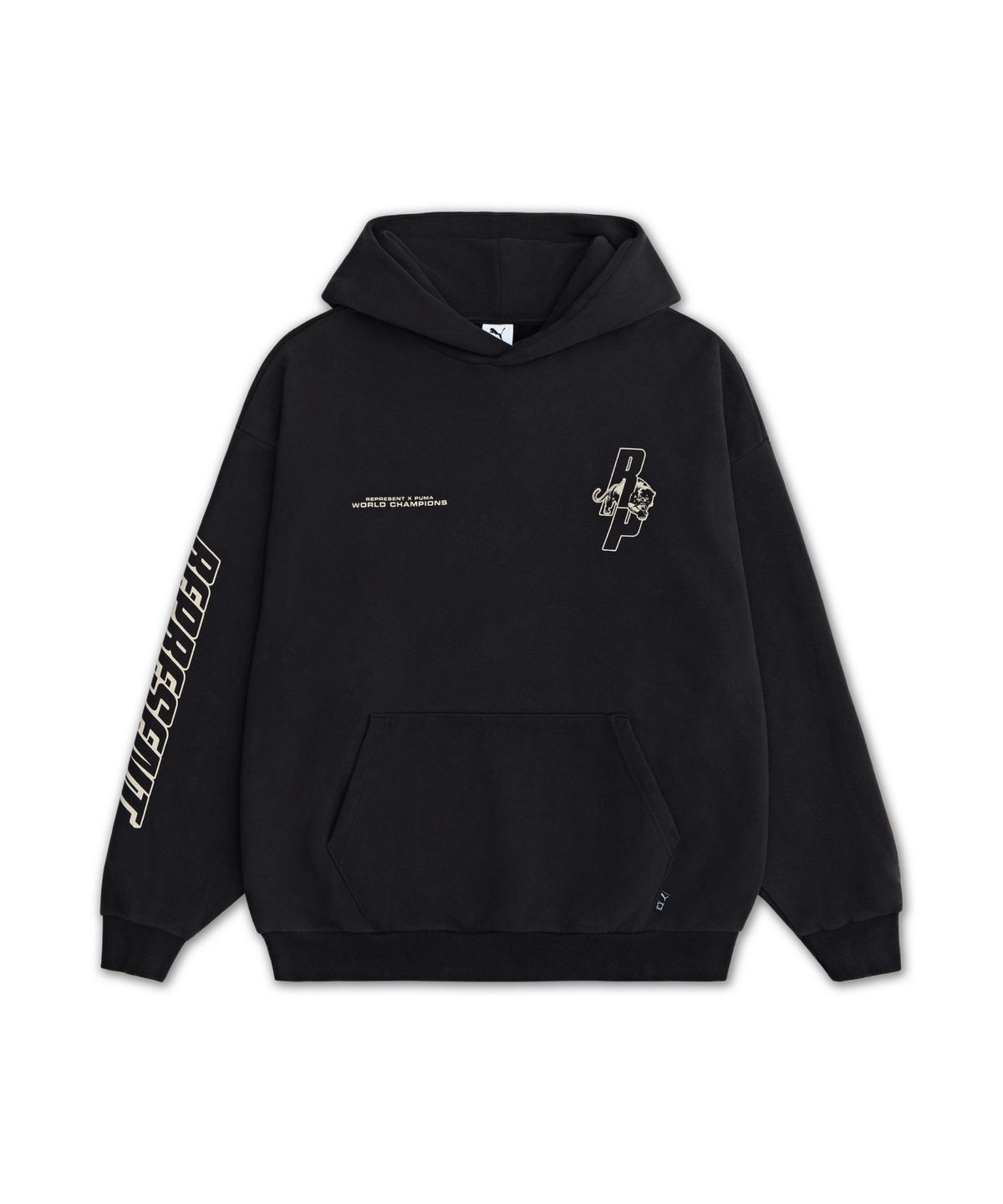 푸마(PUMA) 리프레젠트 LS 후디 - 블랙 / 635797-01