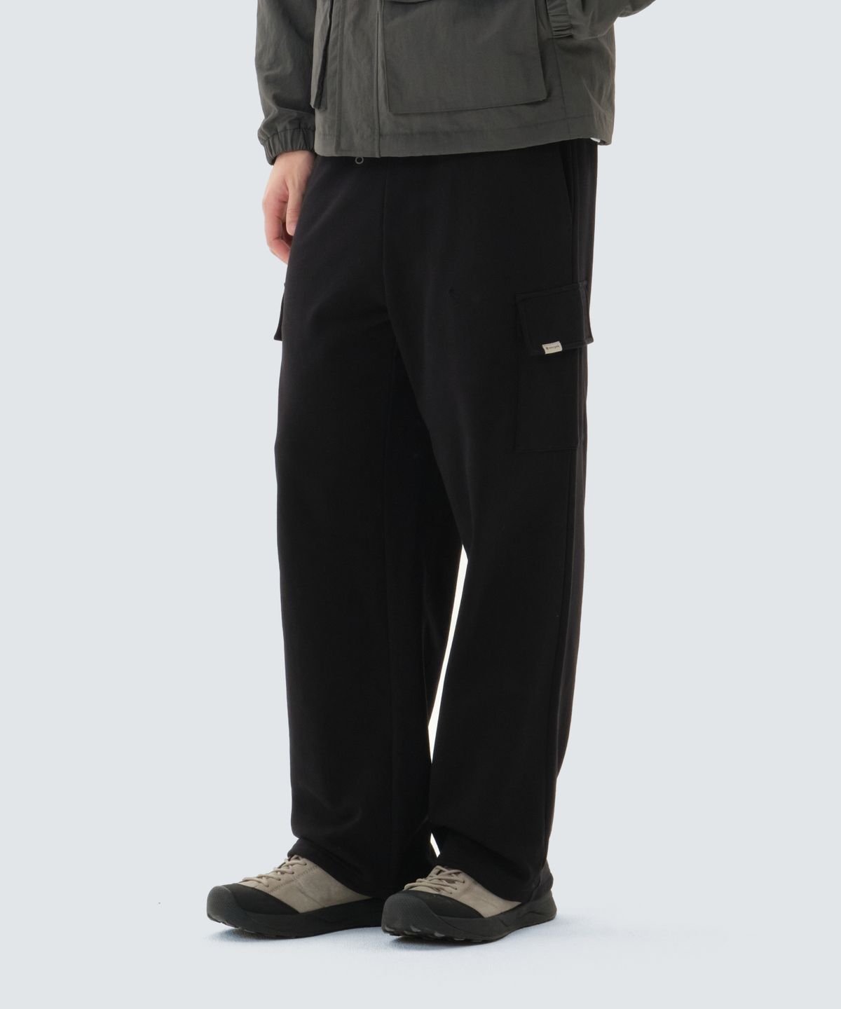 스노우피크 어패럴(SNOWPEAK APPAREL) 랜드 스트링 카고 팬츠 (S26SMFFP50) Black