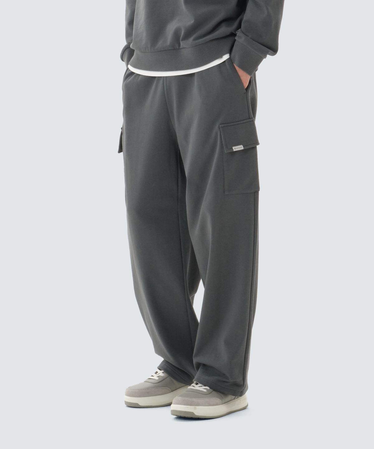 스노우피크 어패럴(SNOWPEAK APPAREL) 랜드 스트링 카고 팬츠 (S26SMFFP50) Urban Green