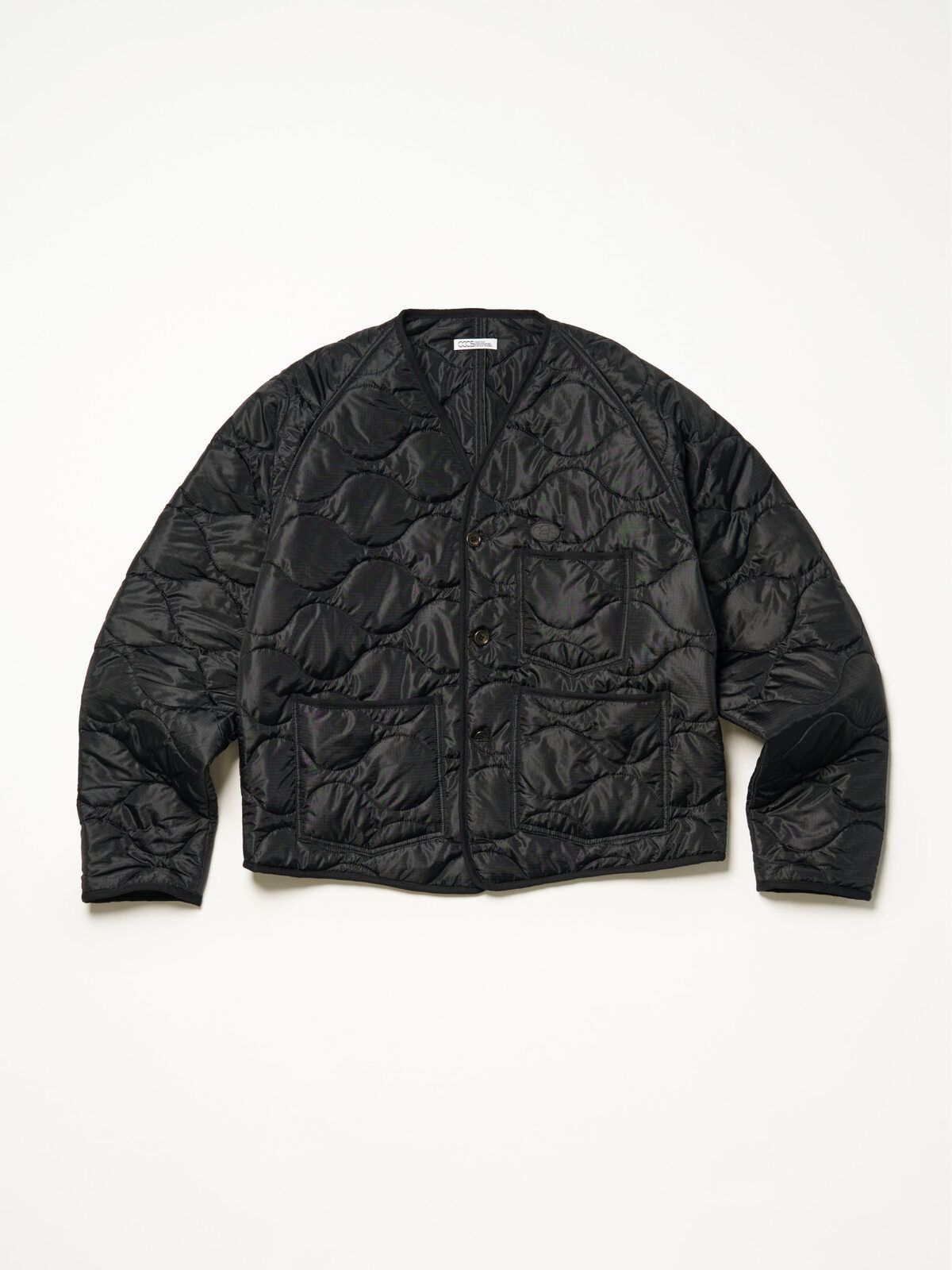 씨씨씨에스(CCCS) BLACK QUILTED JACKET