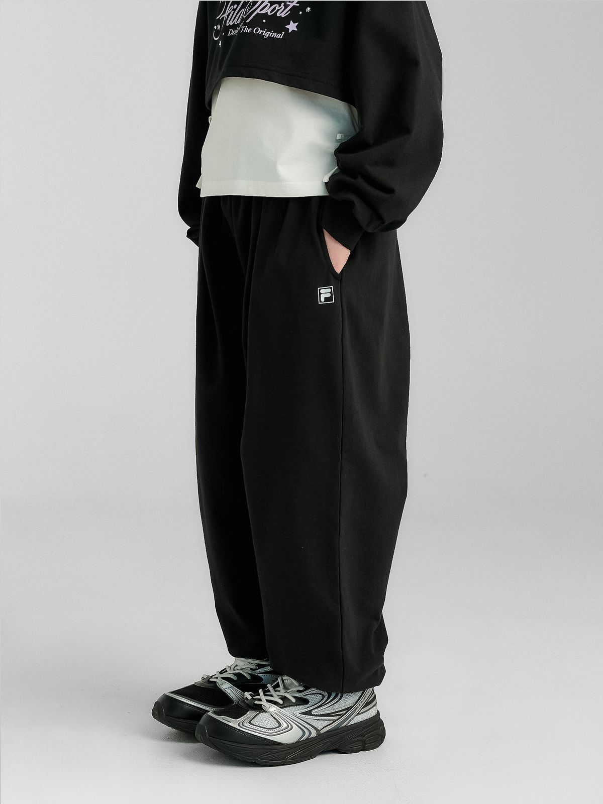 휠라 키즈(FILA KIDS) 벌룬핏 조거 팬츠