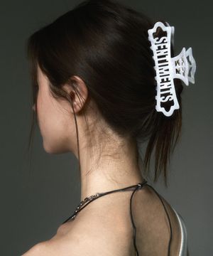 NO.695 [WHITE] HAIR CLIP