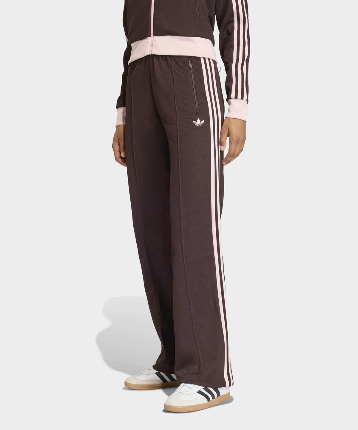 아디다스(ADIDAS) 클래식 트랙 팬츠 - 아우라커피:샌드핑크 / KD3749