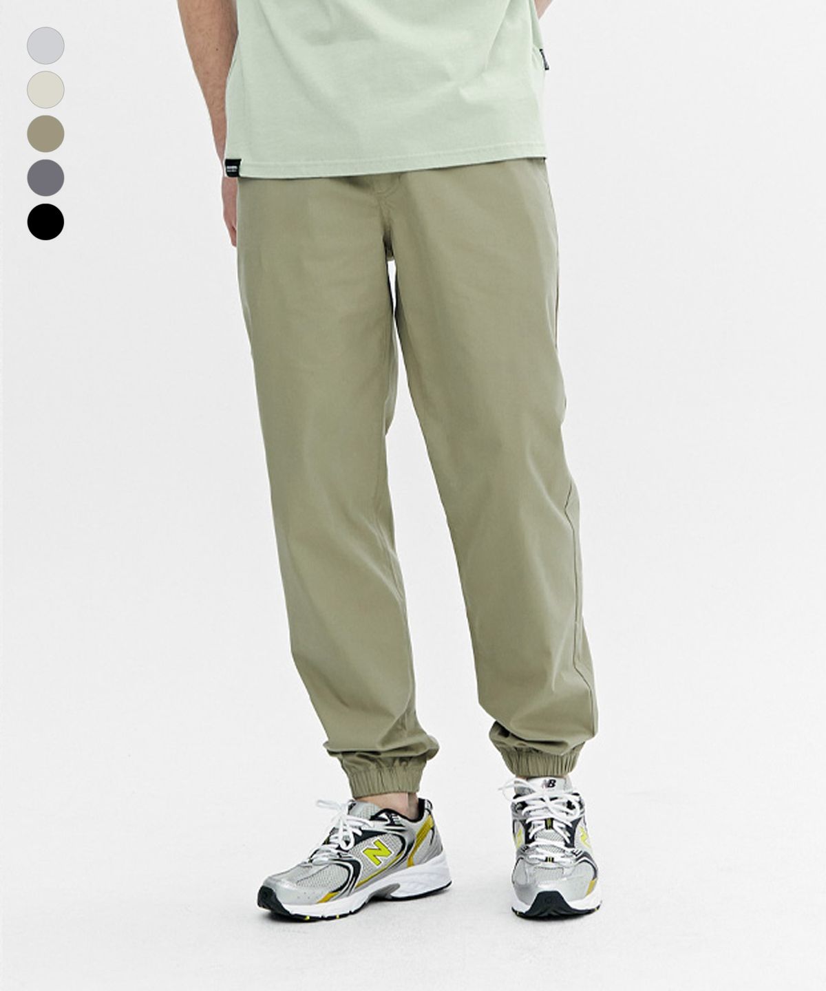 그루브라임(GROOVE RHYME) COMFORTABLE TAPERED JOGGER (LRPSCPJ711M)