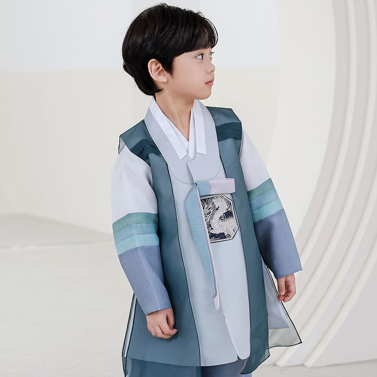하랑한복(HARANG HANBOK) 청파랑 남아한복 세트