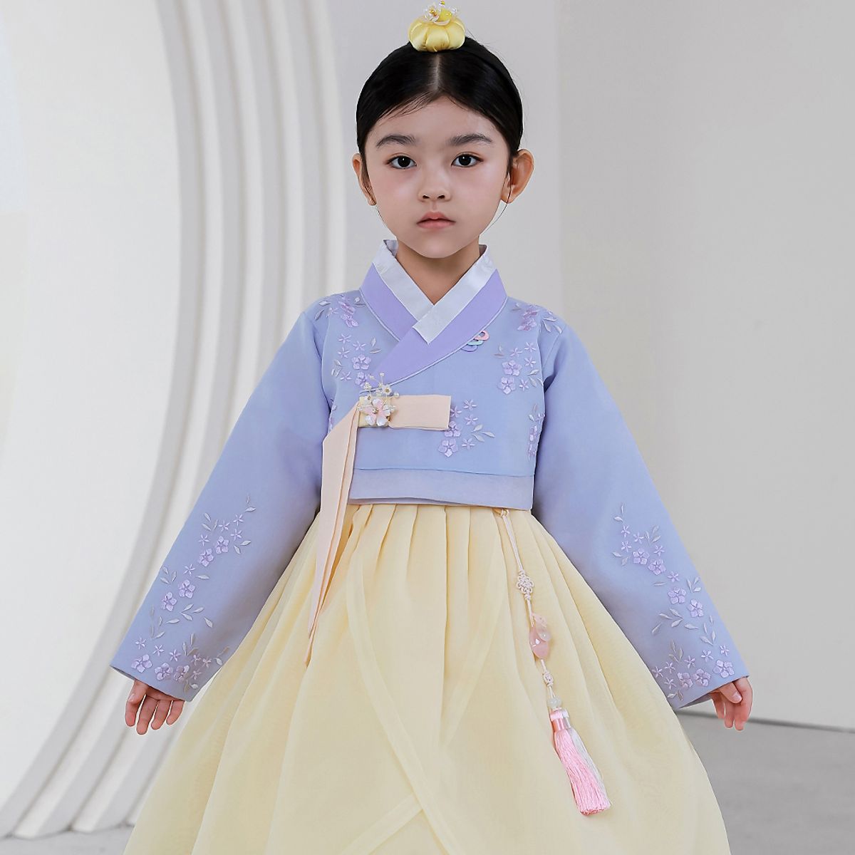 하랑한복(HARANG HANBOK) 창포랑 여아한복 세트