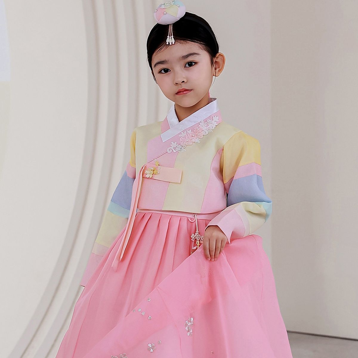 하랑한복(HARANG HANBOK) 새봄랑 여아한복 세트