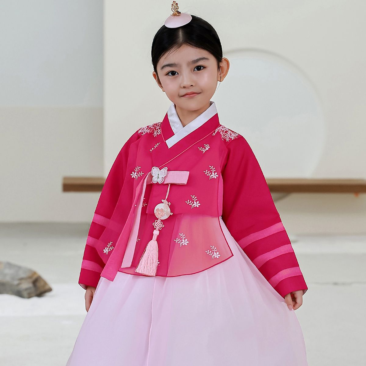 하랑한복(HARANG HANBOK) 명월랑 여아한복 세트