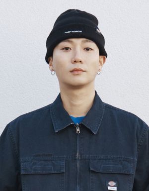 [Mmlg Dickies] CUFFED BEANIE (BLACK)