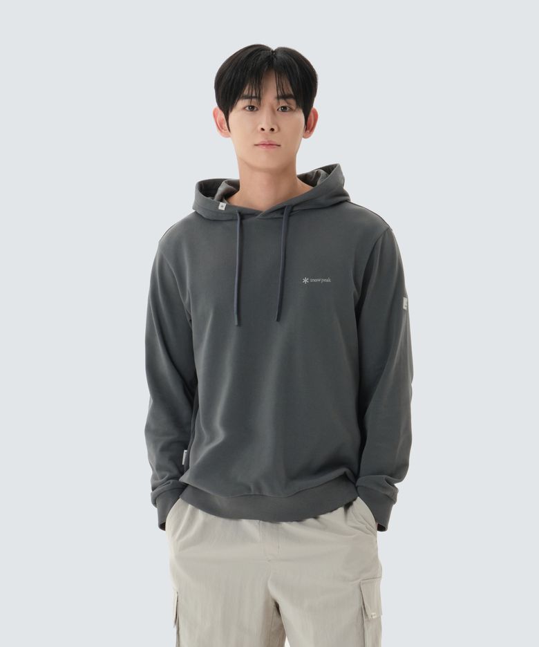 랜드 후드 티셔츠 (S26SMFHD50) Urban Green