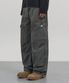 빈티지 다이드 카고 팬츠 (GREY)