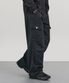 빈티지 다이드 카고 팬츠 (BLACK)