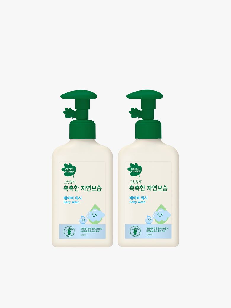그린핑거 촉촉한 자연보습 워시320mlX2