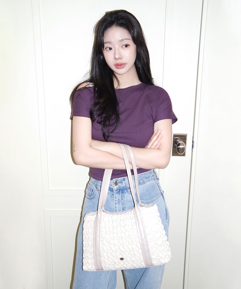 카타스 퀼티드 숄더백