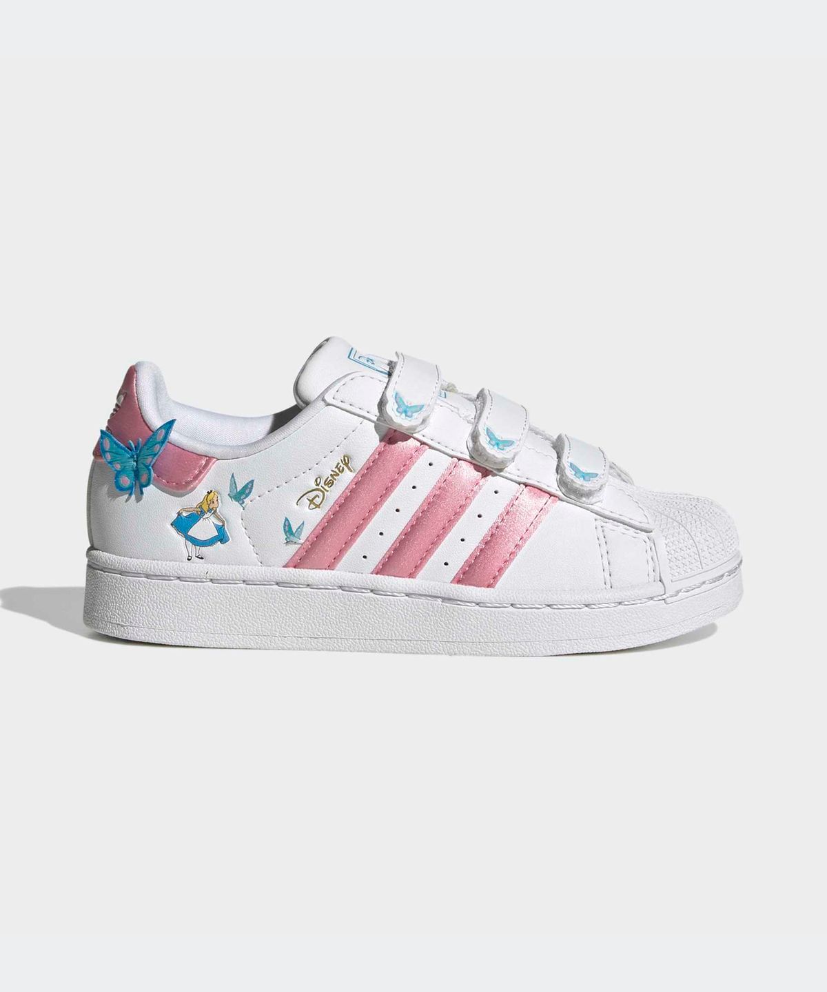 아디다스 키즈(ADIDAS KIDS) 아디다스 X 디즈니 엘리스 슈퍼스타 II CF 키즈 - 화이트 / IH1735