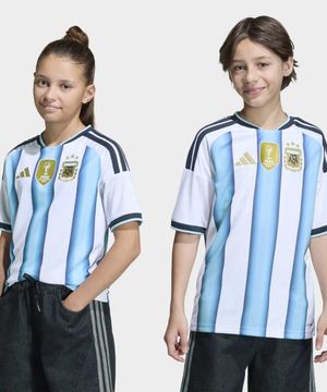 아르헨티나 26 홈 저지 키즈 -화이트  / KA8119