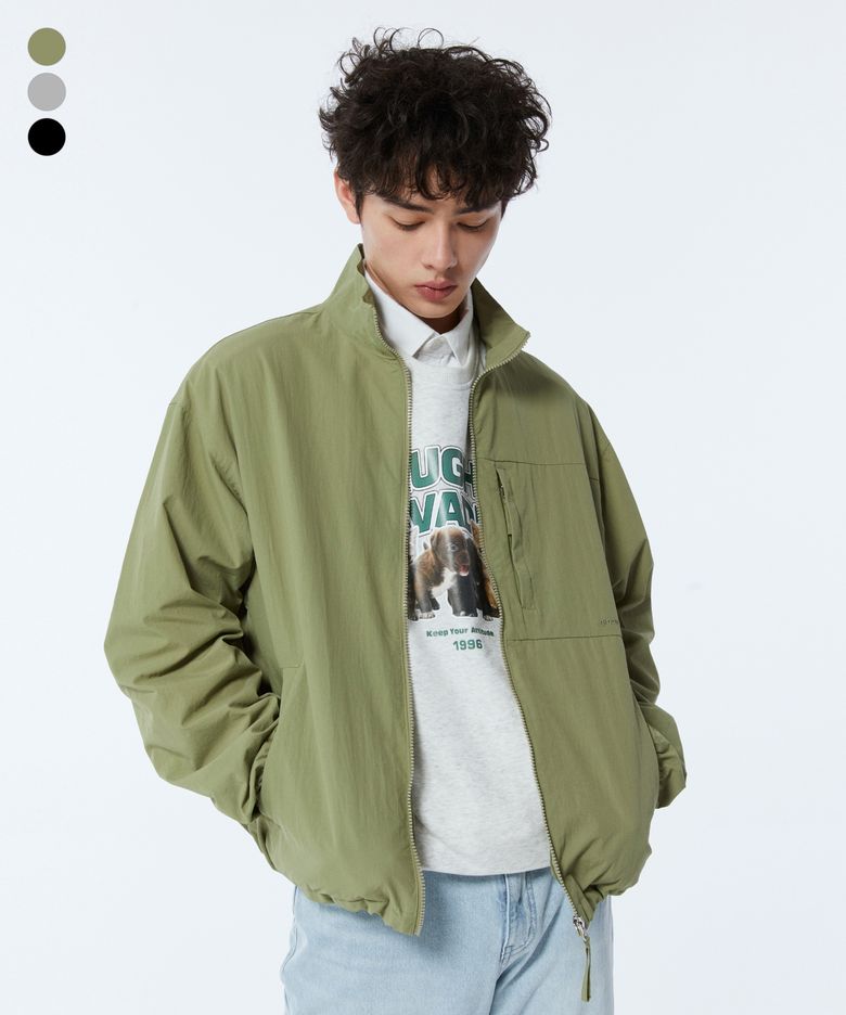 나일론 베이직 하이넥 윈드브레이크 (LRRSCUA101M)