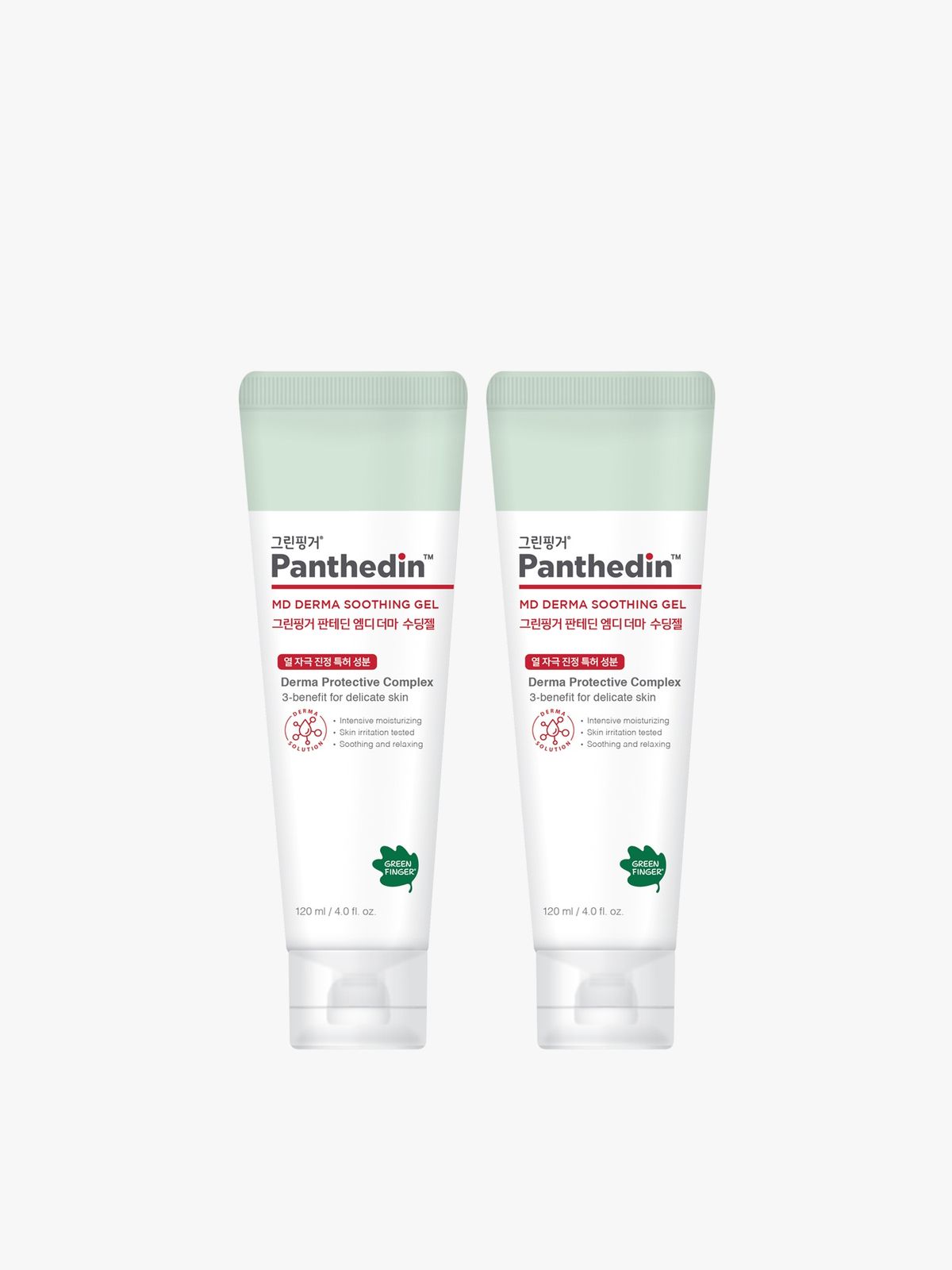 그린핑거(GREEN FINGER) 그린핑거 판테딘 MD 더마 수딩젤120mlX2