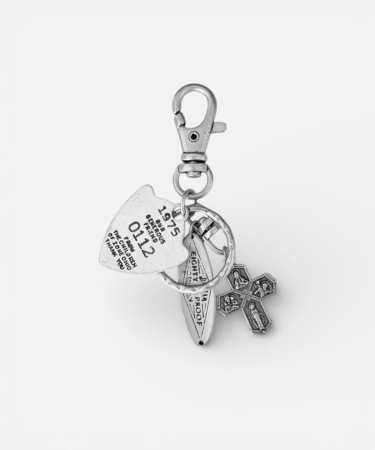 셉텐벌5(SEPTEMBER5) VINTAGE SILVER KEYRING