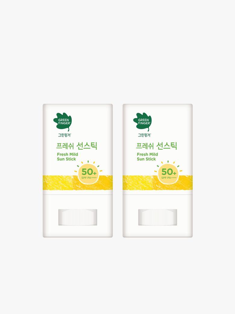 그린핑거 프레쉬 선스틱15gX2