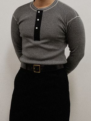 lot. 924 헨리 롱 슬리브 셔츠