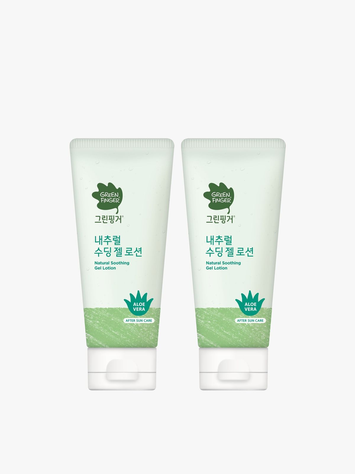 그린핑거(GREEN FINGER) 그린핑거 내추럴 수딩젤로션150mlX2