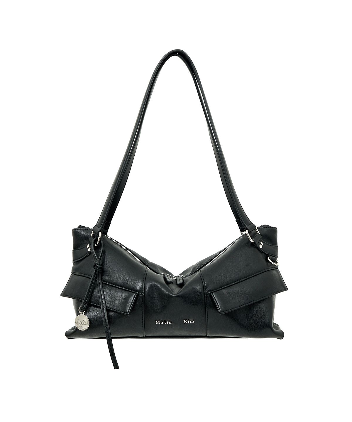 MUSINSA公式 | MATIN KIM WIDE NEMO SHOULDER BAG IN BLACK