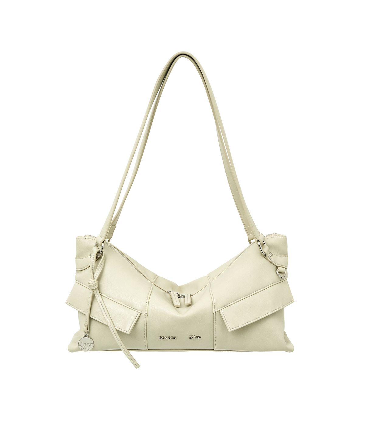 MUSINSA公式 | MATIN KIM WIDE NEMO SHOULDER BAG IN LIGHT BEIGE
