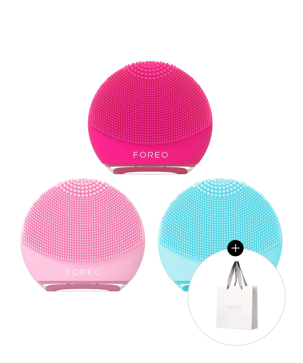 포레오(FOREO) [쇼핑백 증정/세안 필수템] 루나 4 플레이 진동 클렌저 (3color)